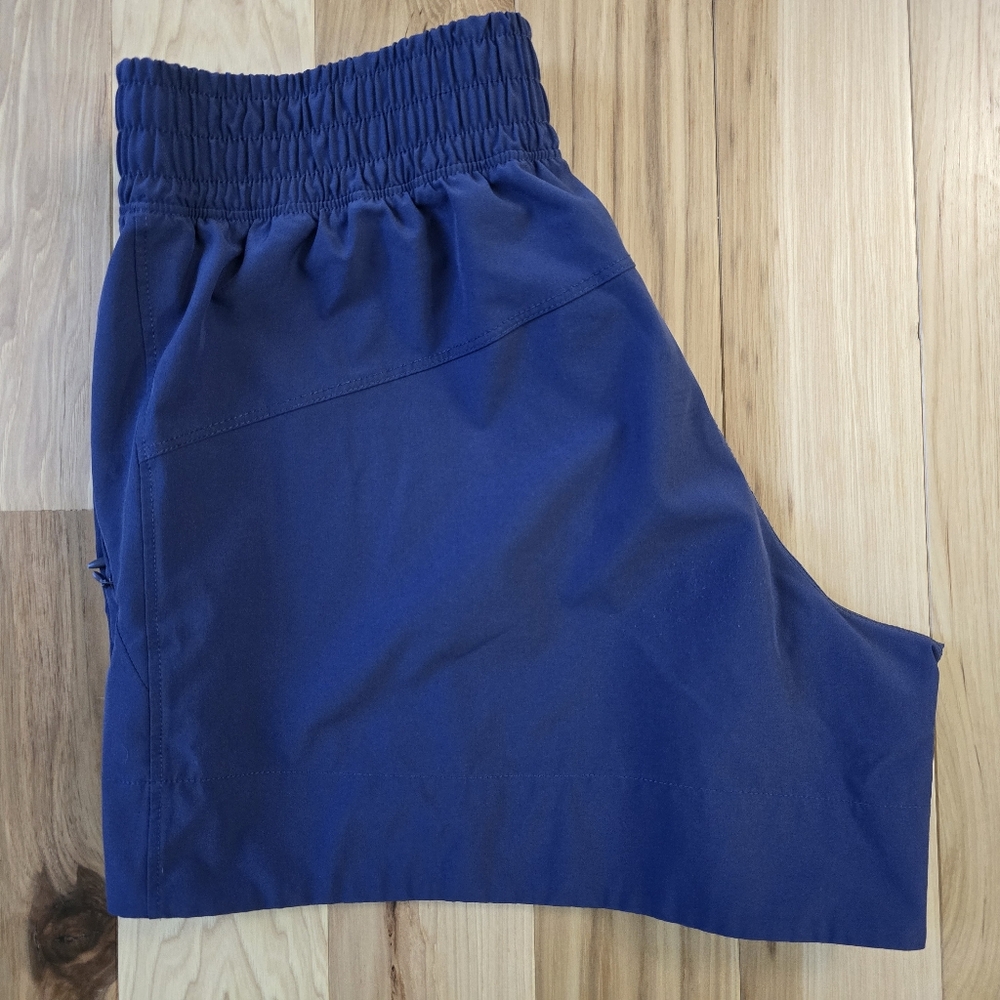 Apana Women's Dark Purple Athletic Shorts, Size S - Picture 4 of 5